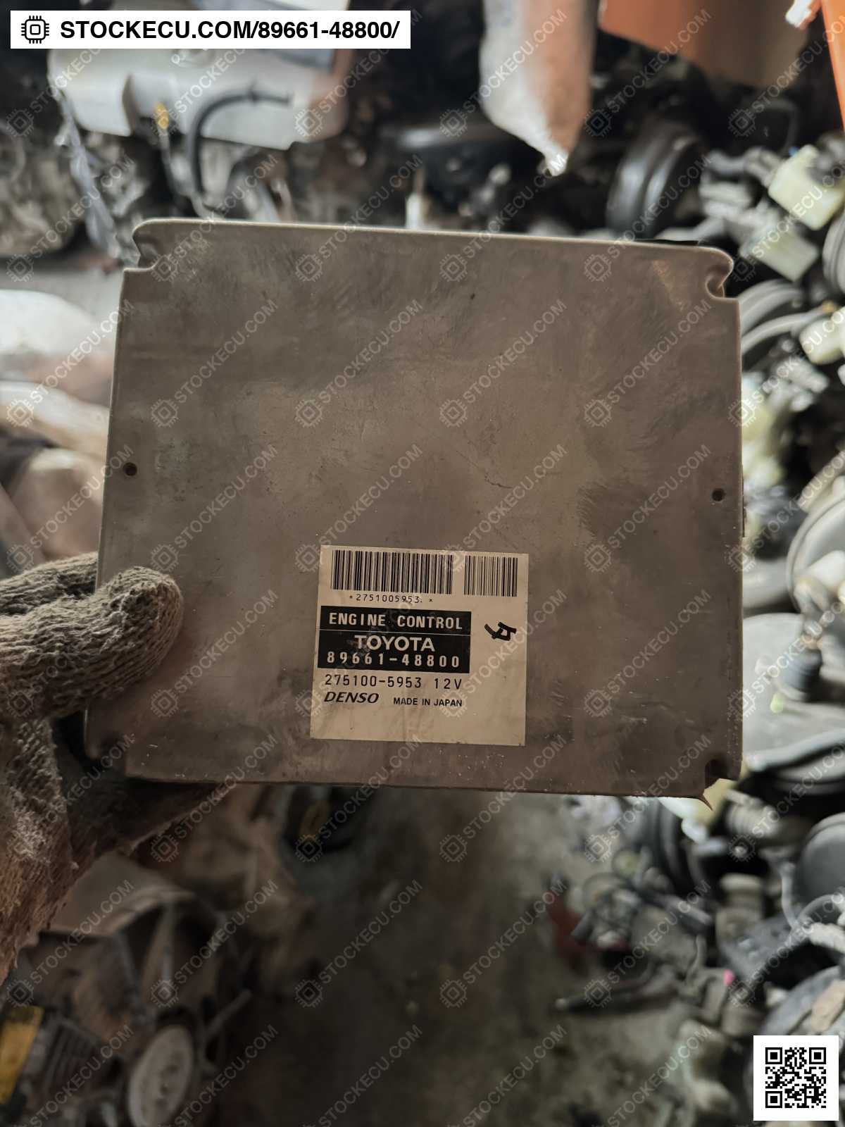 ECU Computer Engine Control 89661-48800 for TOYOTA HARRIER GSU30W 2006