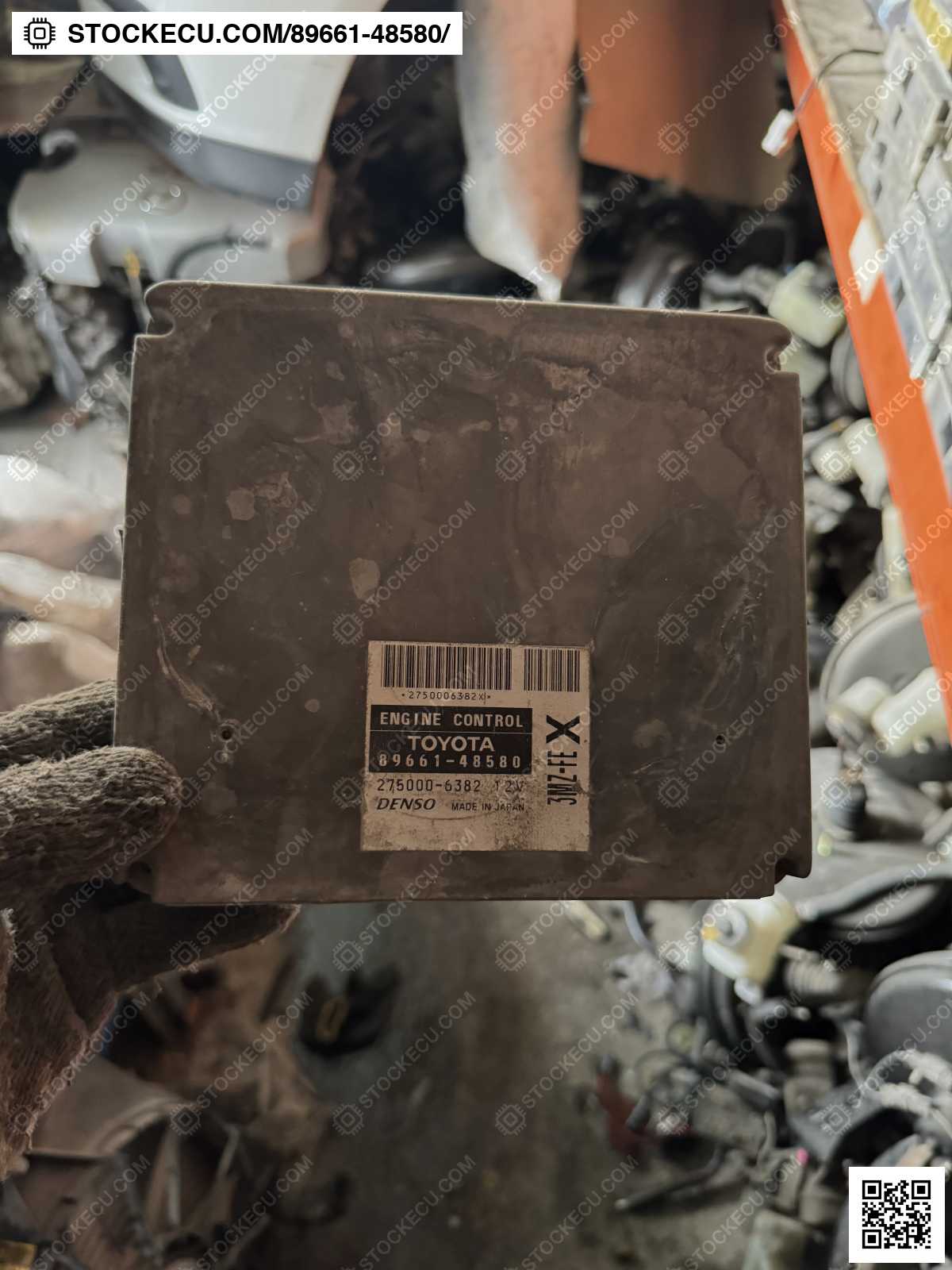 ECU Computer Engine Control 89661-48580 for LEXUS RX300 / 330 / 350 MCU38R 2003