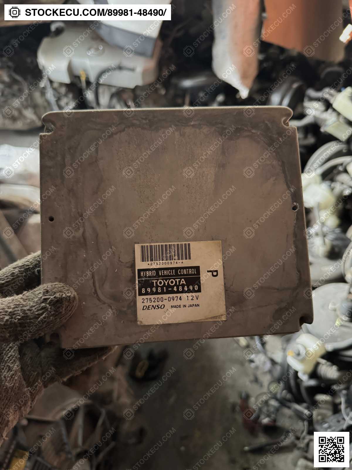 ECU Computer Engine Control 89981-48490 for TOYOTA HARRIER MHU38W 2005