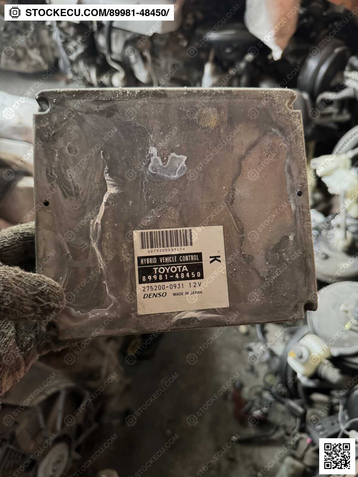 ECU Computer Engine Control 89981-48450 for LEXUS RX400H MHU33L 2005