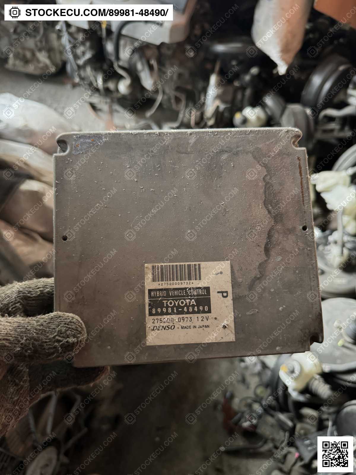 ECU Computer Engine Control 89981-48490 for TOYOTA HARRIER MHU38W 2005