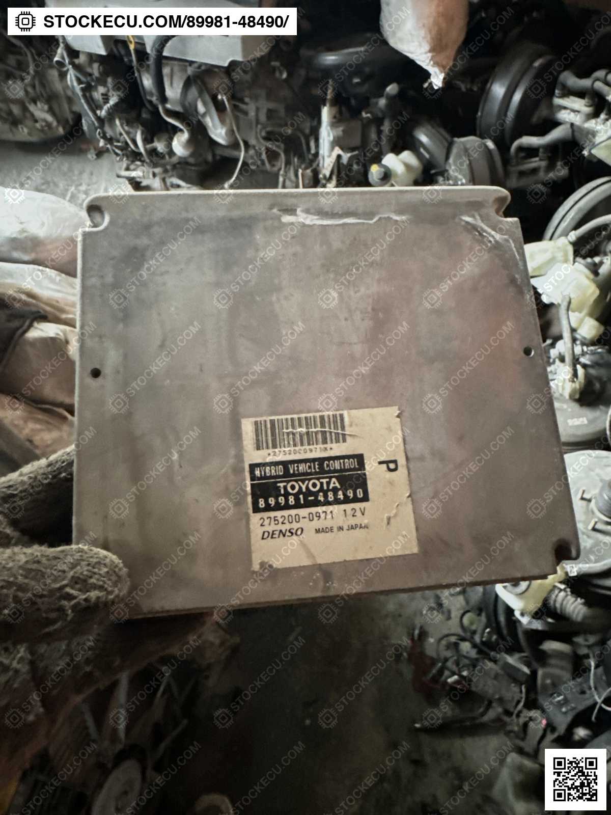 ECU Computer Engine Control 89981-48490 for TOYOTA HARRIER MHU38W 2005