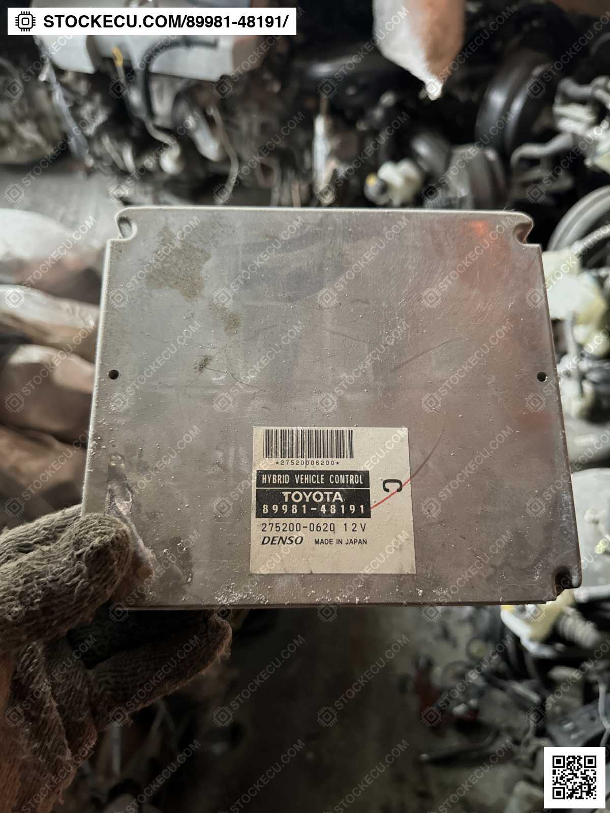 ECU Computer Engine Control 89981-48191 for LEXUS RX400H MHU38L 2005