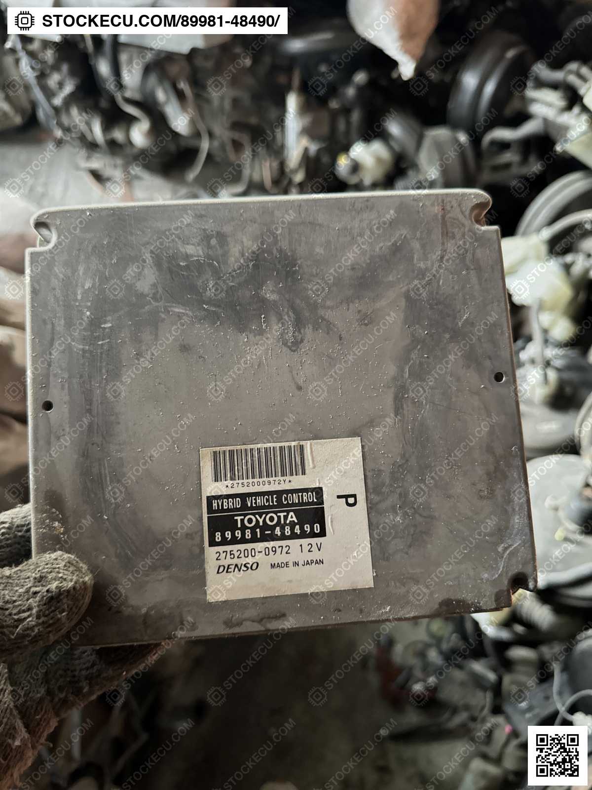 ECU Computer Engine Control 89981-48490 for TOYOTA HARRIER MHU38W 2005