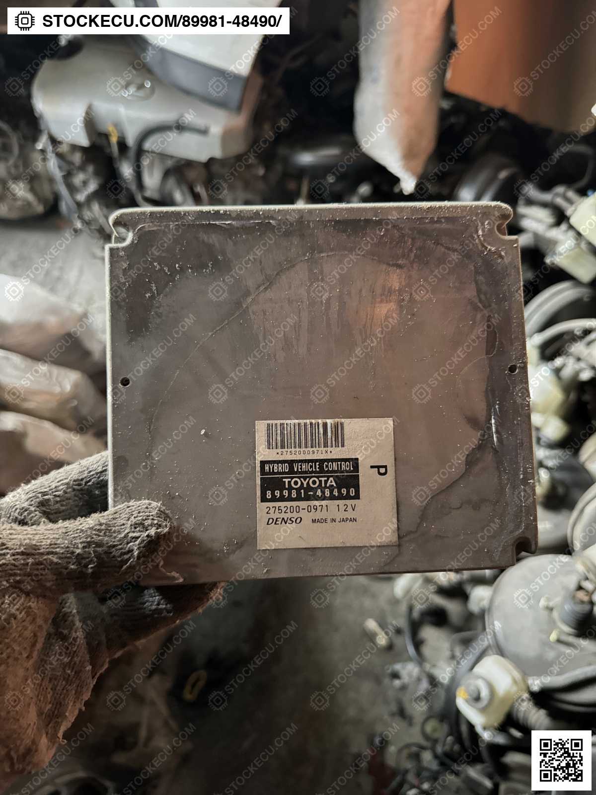 ECU Computer Engine Control 89981-48490 for TOYOTA HARRIER MHU38W 2005