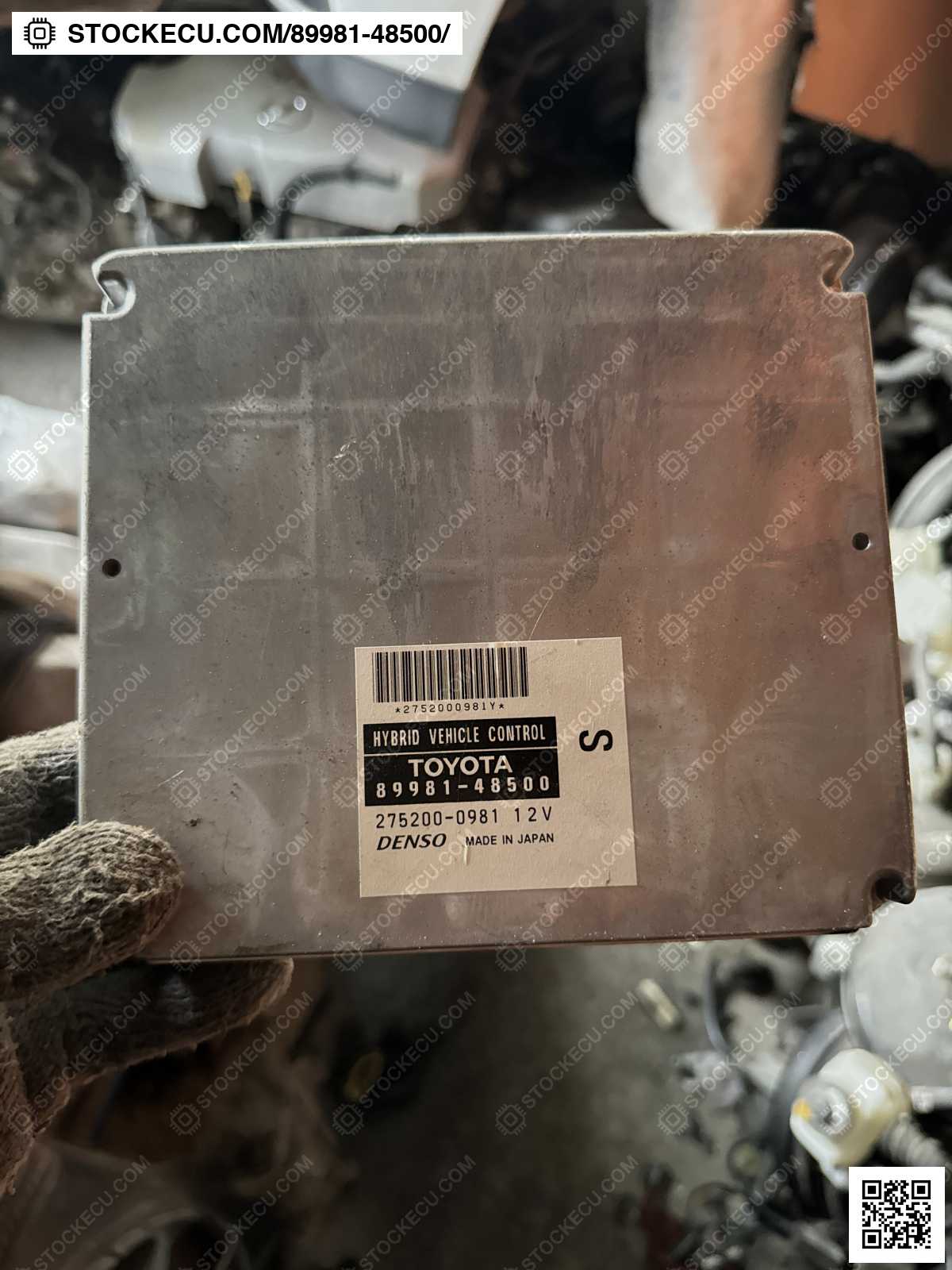 ECU Computer Engine Control 89981-48500 for LEXUS RX400H MHU38L 2005