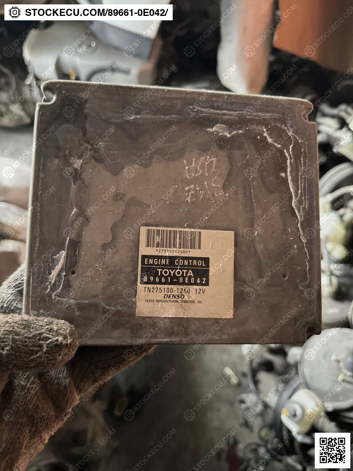 ECU Computer Engine Control 89661-0E042 for LEXUS RX330 / 350 MCU38L 2003