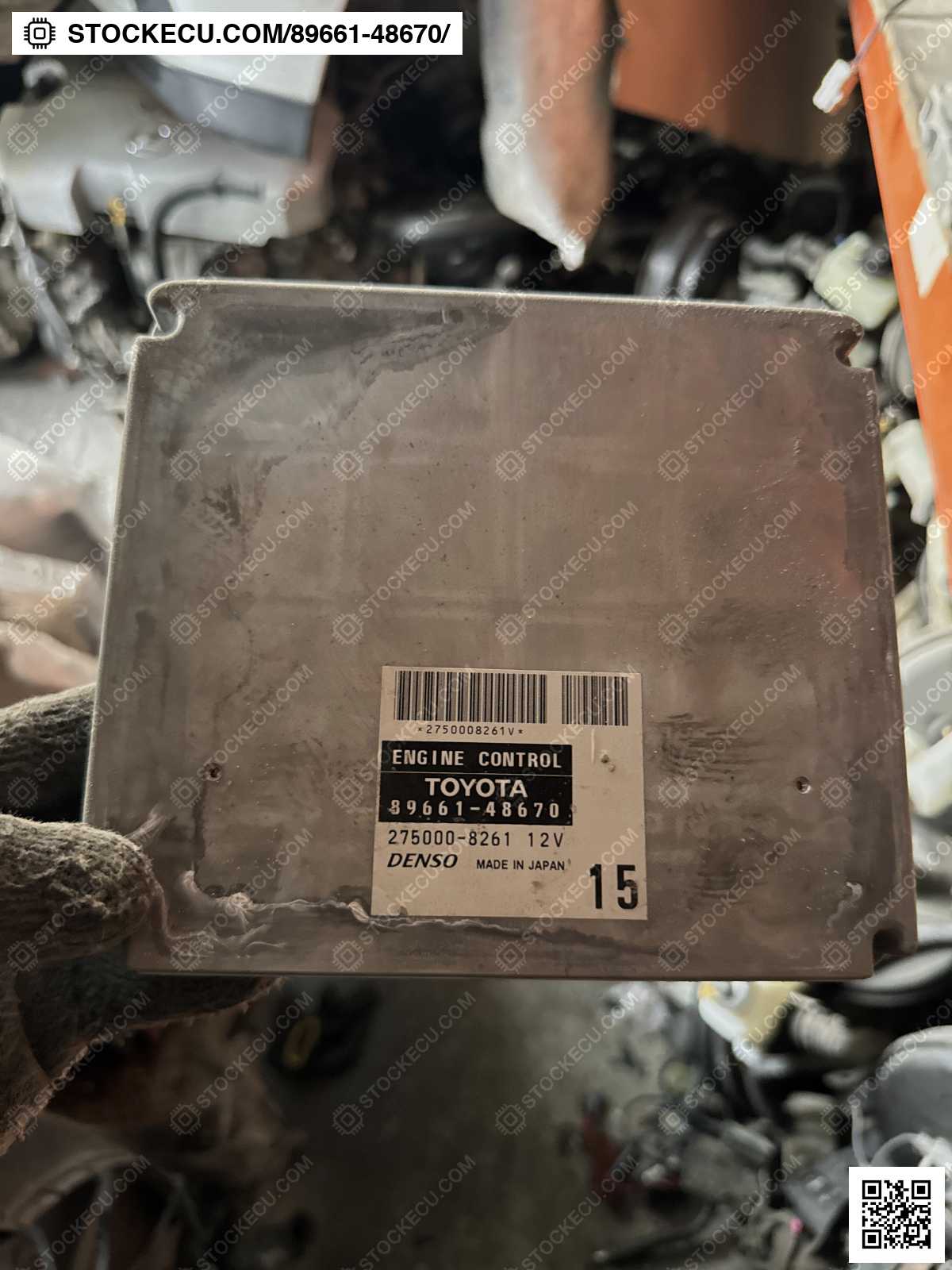 ECU Computer Engine Control 89661-48670 for TOYOTA KLUGER MCU28R 2003