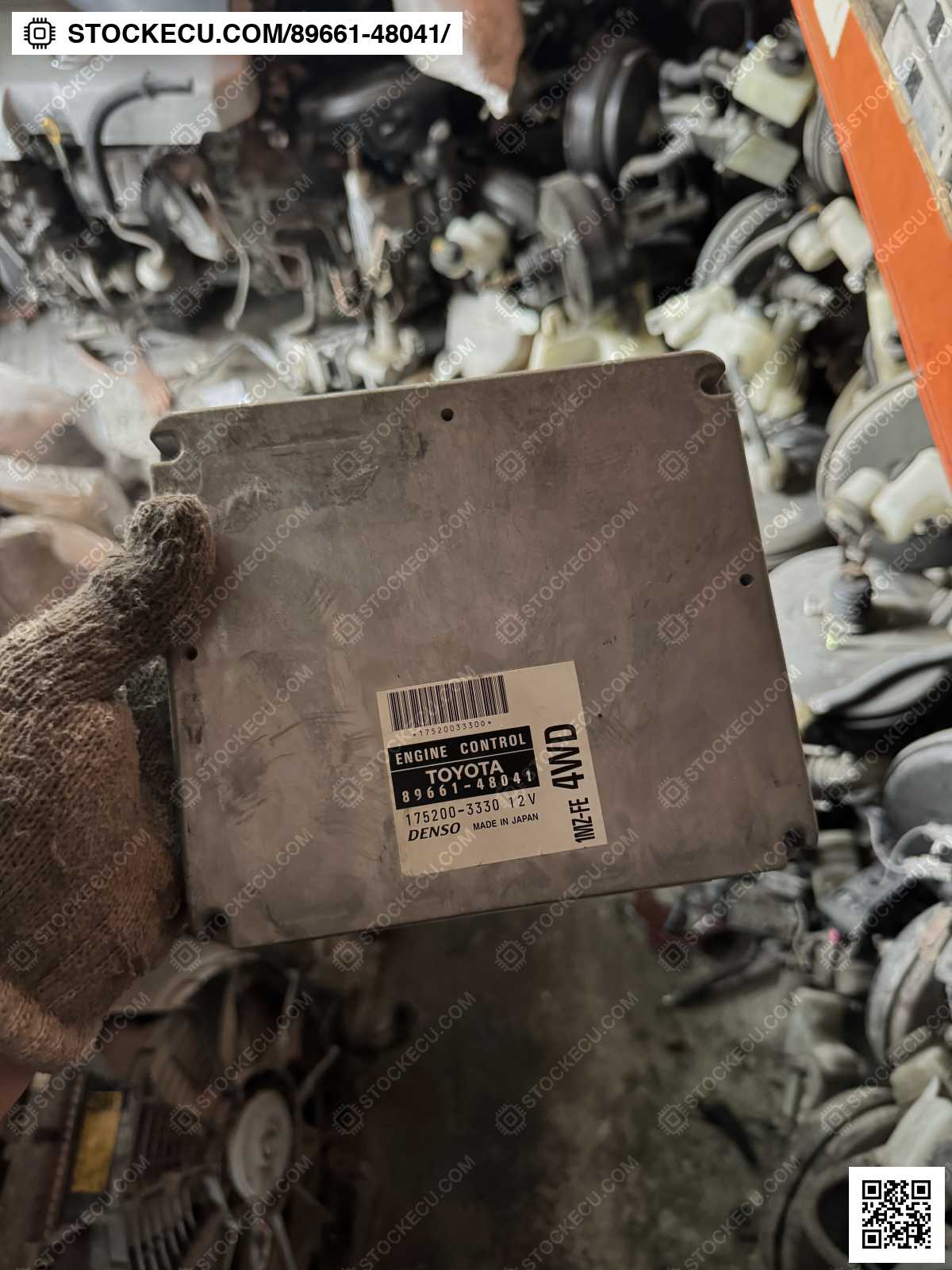 ECU Computer Engine Control 89661-48041 for TOYOTA HARRIER MCU15W 1998
