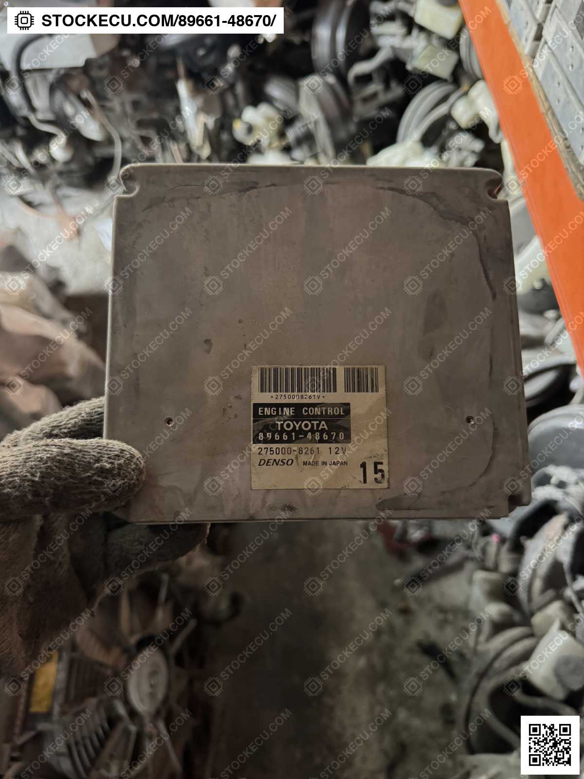 ECU Computer Engine Control 89661-48670 for TOYOTA KLUGER MCU28R 2003