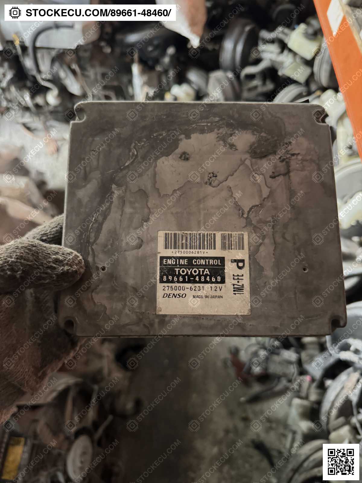 ECU Computer Engine Control 89661-48460 for TOYOTA HARRIER MCU35W 2003