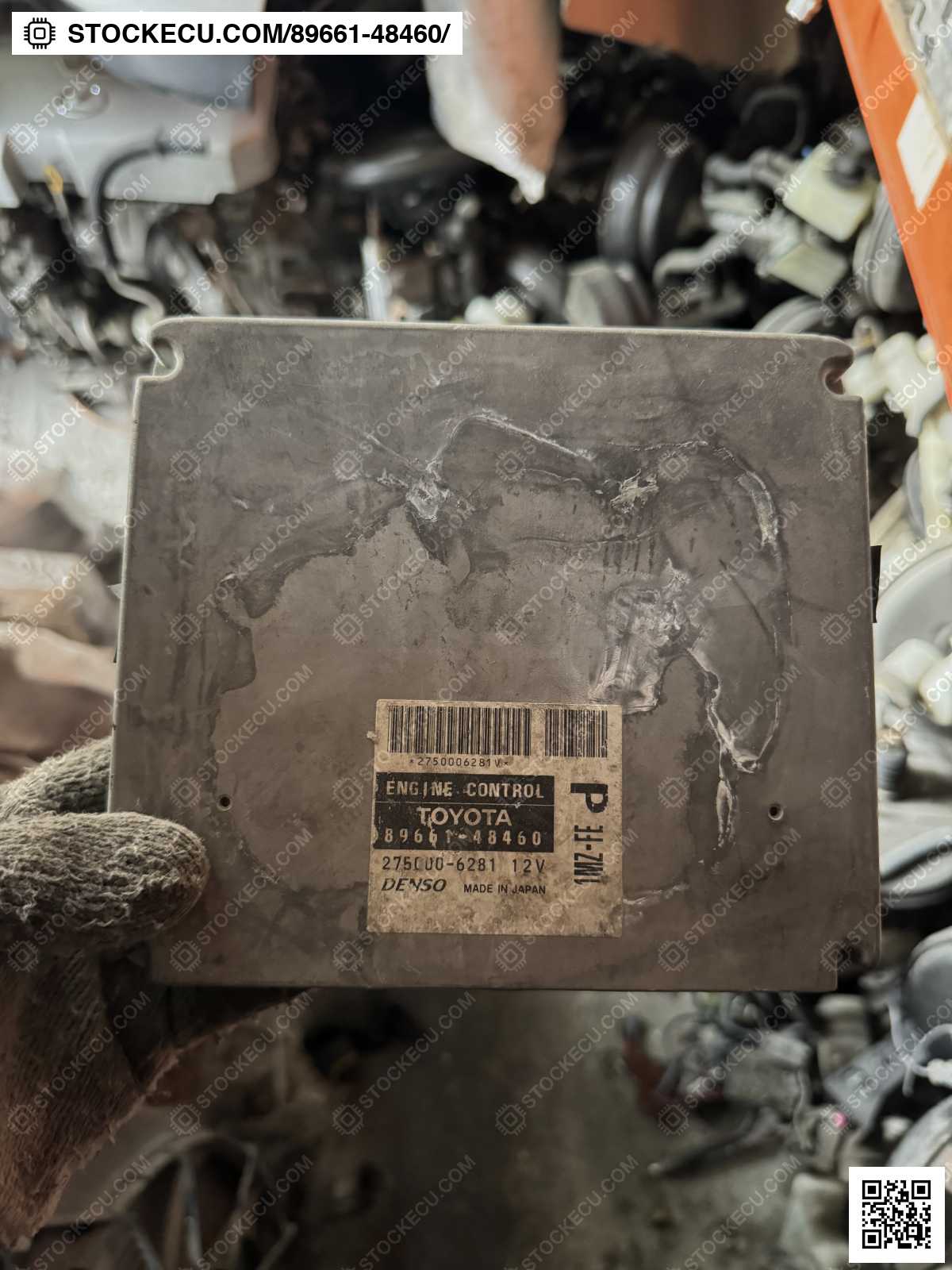 ECU Computer Engine Control 89661-48460 for TOYOTA HARRIER MCU35W 2003