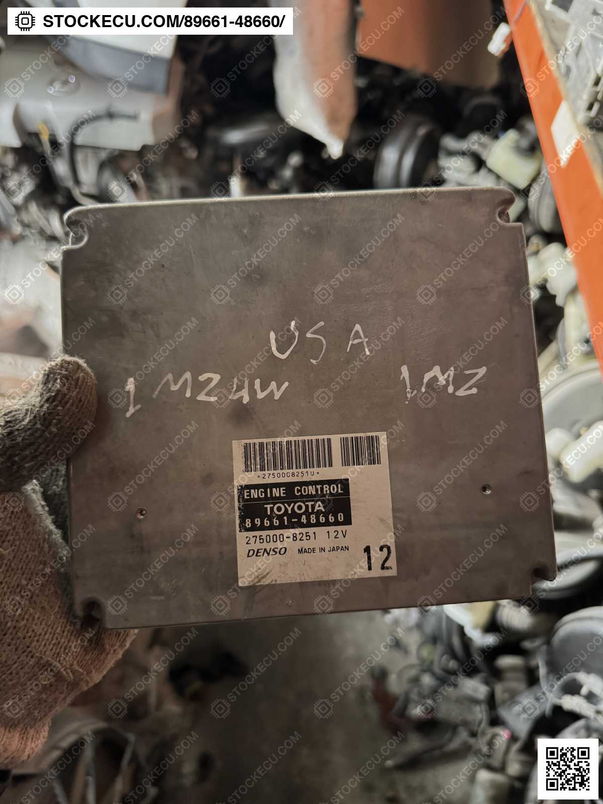 ECU Computer Engine Control 89661-48660 for TOYOTA HIGHLANDER MCU28L 2003