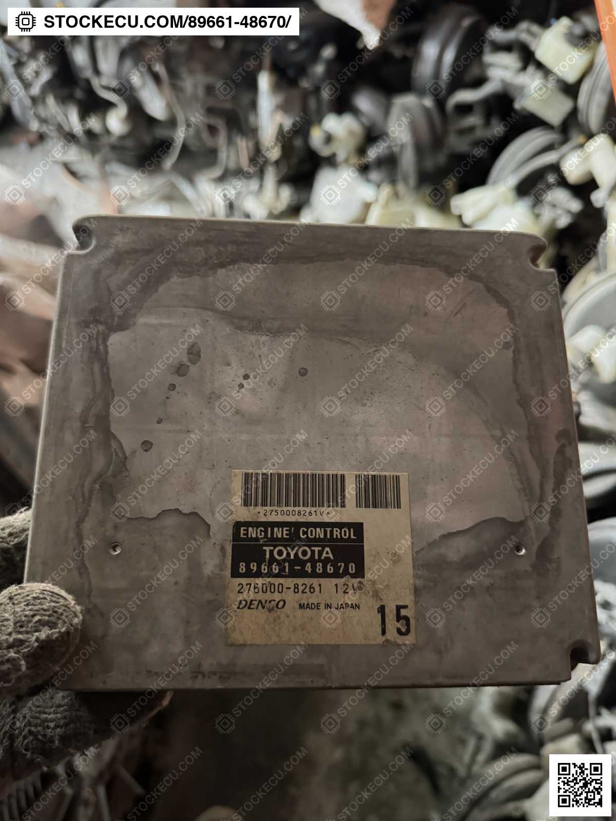 ECU Computer Engine Control 89661-48670 for TOYOTA KLUGER MCU28R 2003