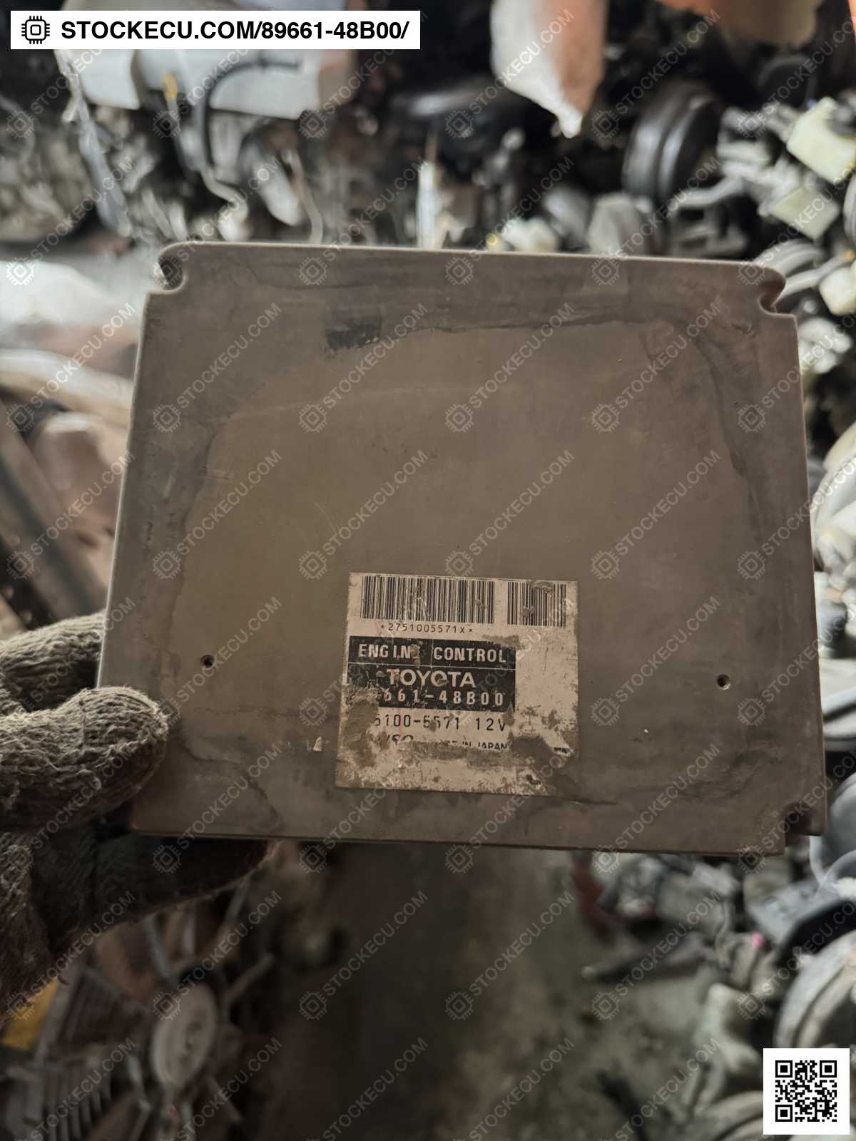 ECU Computer Engine Control 89661-48B00 for TOYOTA KLUGER MCU28R 2003