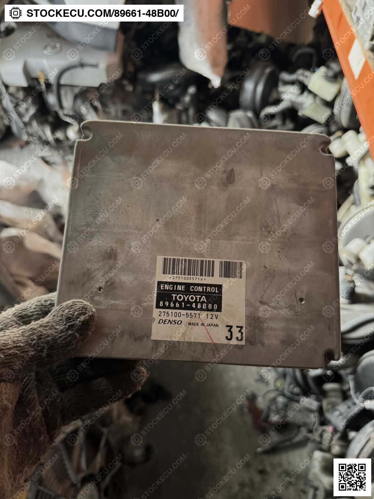 ECU Computer Engine Control 89661-48B00 for TOYOTA KLUGER MCU28R 2003