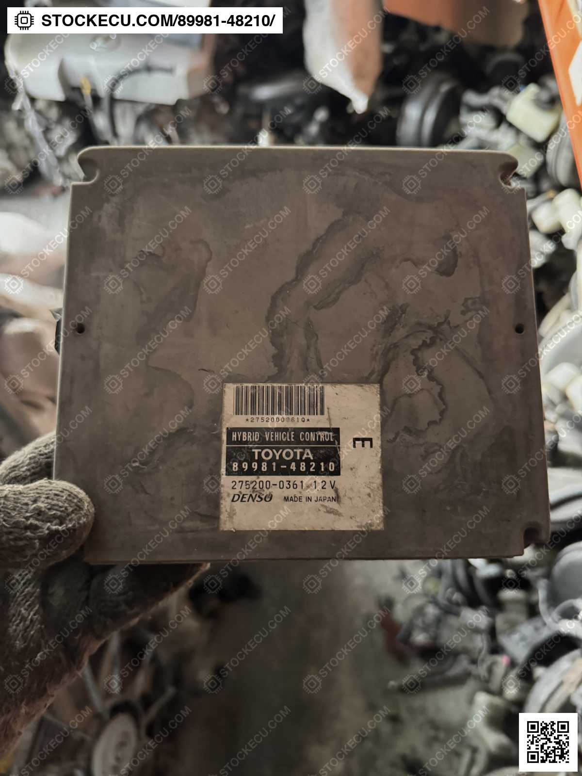 ECU Computer Engine Control 89981-48210 for TOYOTA HARRIER MHU38W 2005