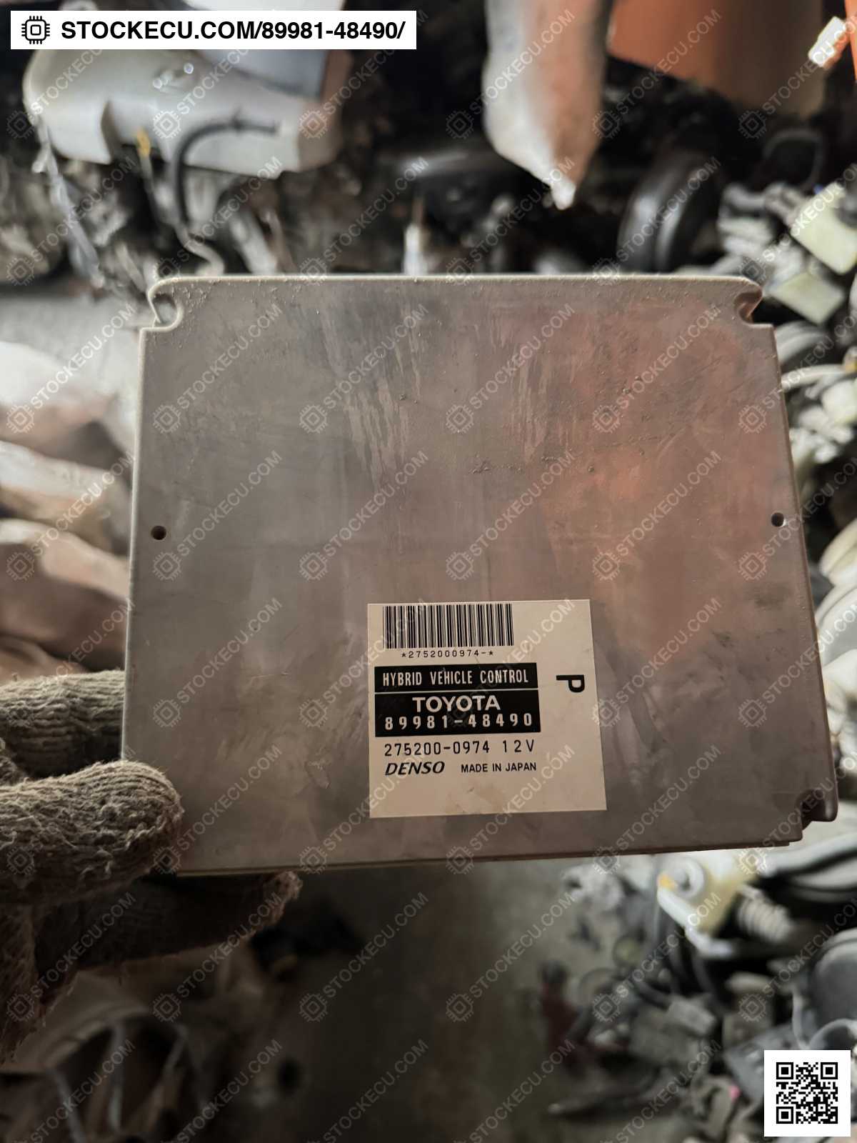 ECU Computer Engine Control 89981-48490 for TOYOTA HARRIER MHU38W 2005