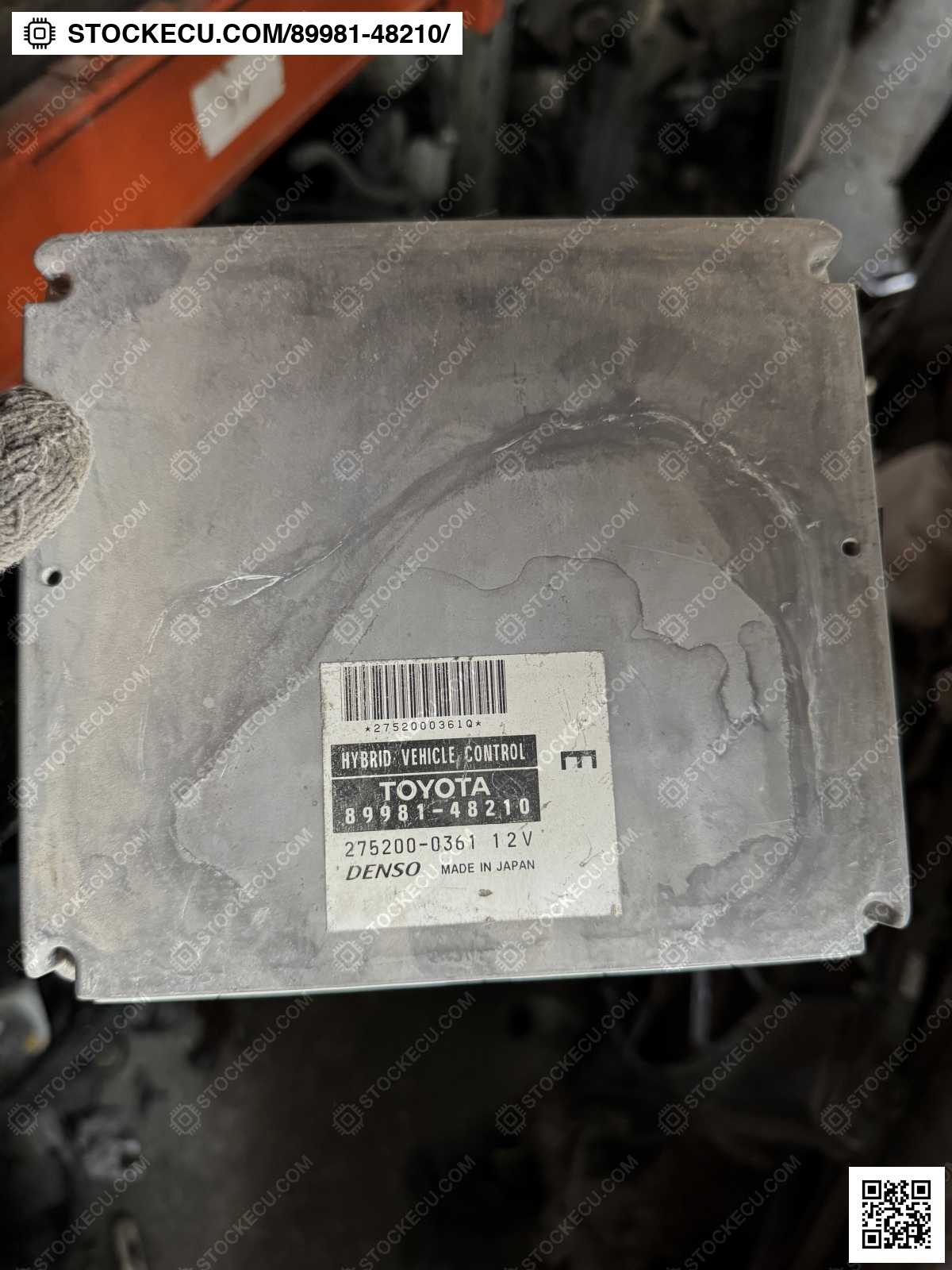 ECU Computer Engine Control 89981-48210 for TOYOTA HARRIER MHU38W 2005